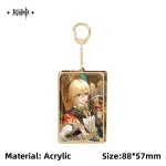 miHoYo Genshin Impact Faruzan Alhaitham Kaveh Badge Pendant Colored Paper Game Accessories